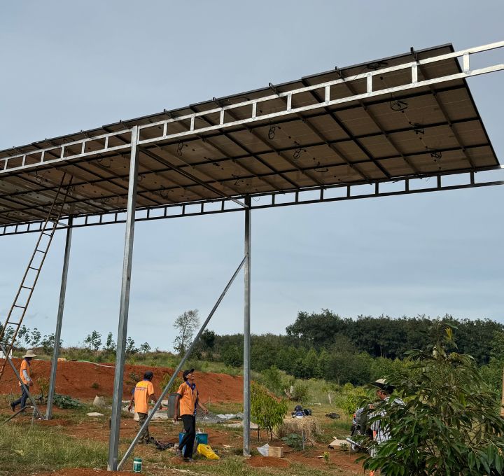 Điện Mặt Trời Cho Trang Trại